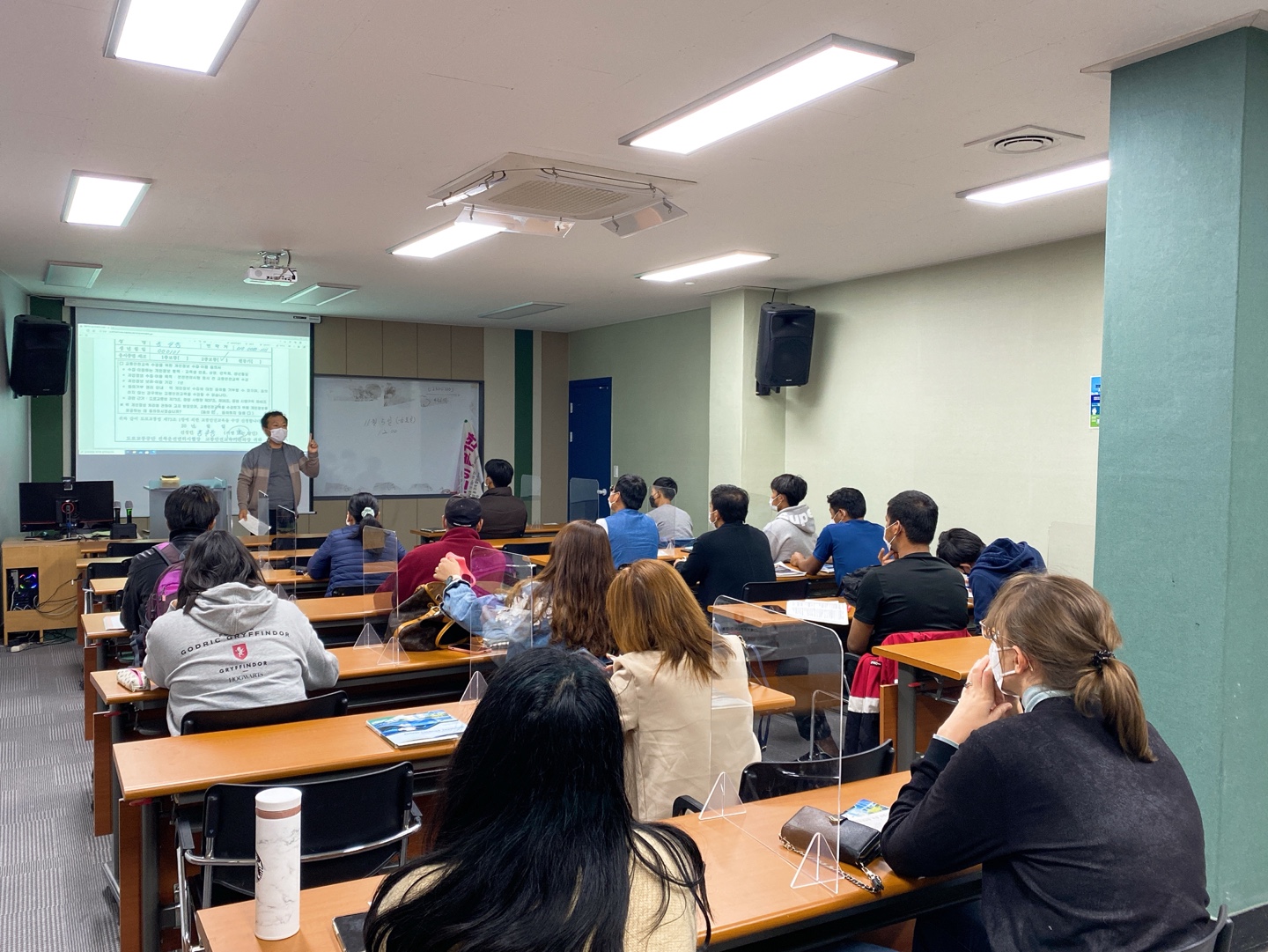 외국인근로자 운전면허교실 필기반 2