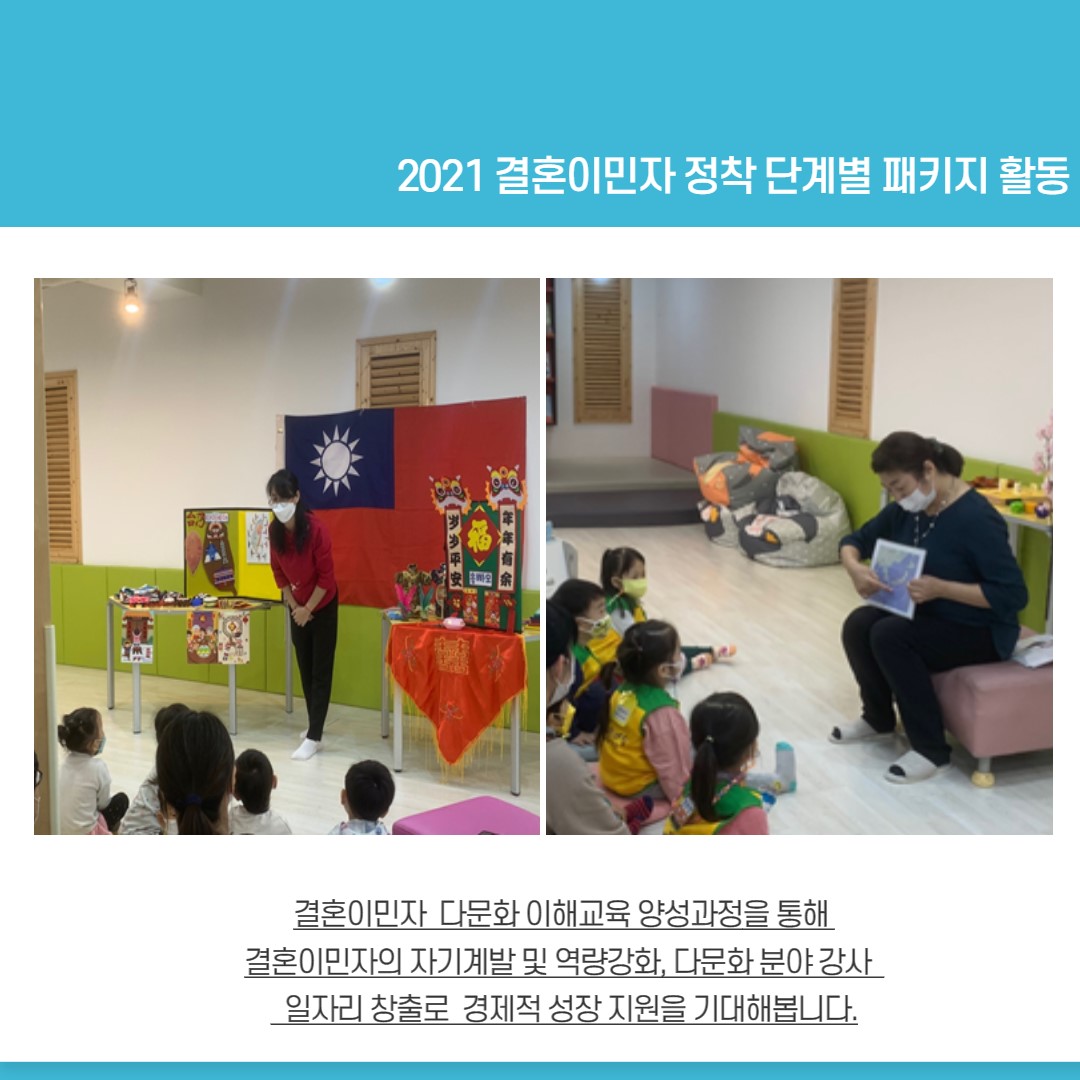결혼이민자 정착단계별 패키지 활동