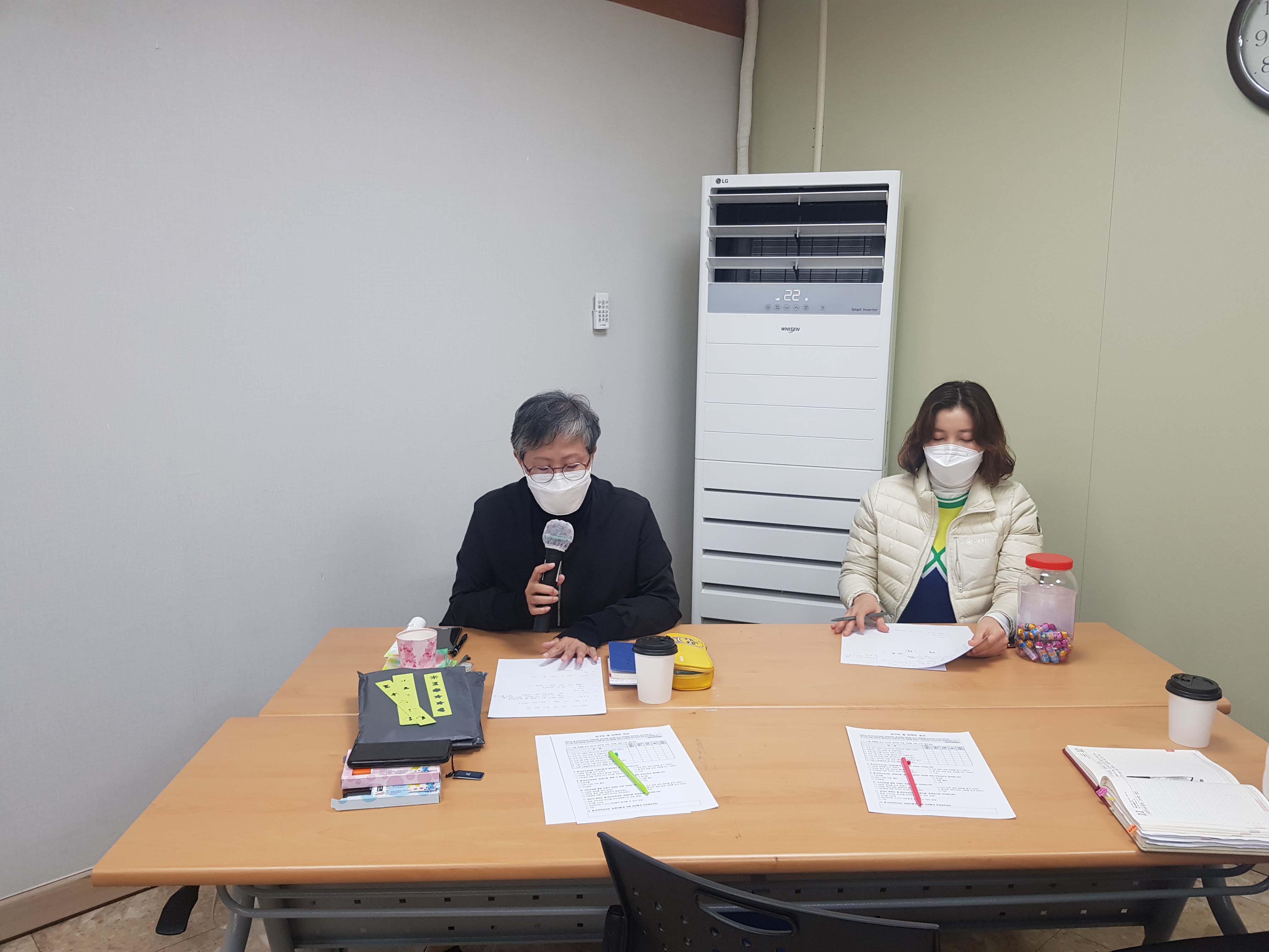 통번역자조모임 '담쟁이들' 평가회 진행했습니다