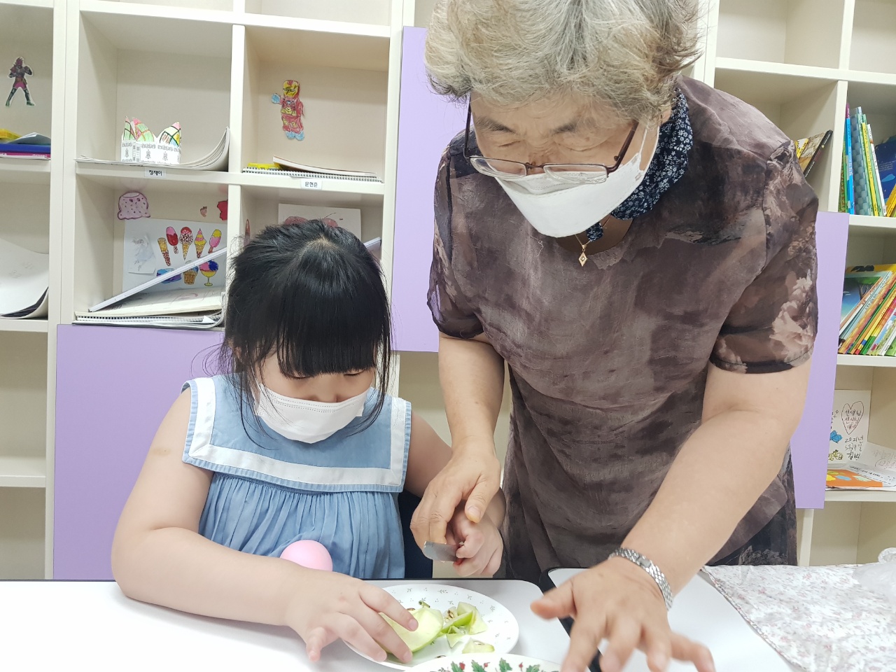 2021.10. [수유1동 공동육아나눔터] 초등돌봄_공예활동