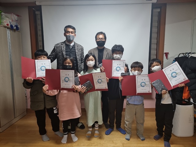 바둑교실 반대항 바둑리그대회 진행(바둑교실 종강)