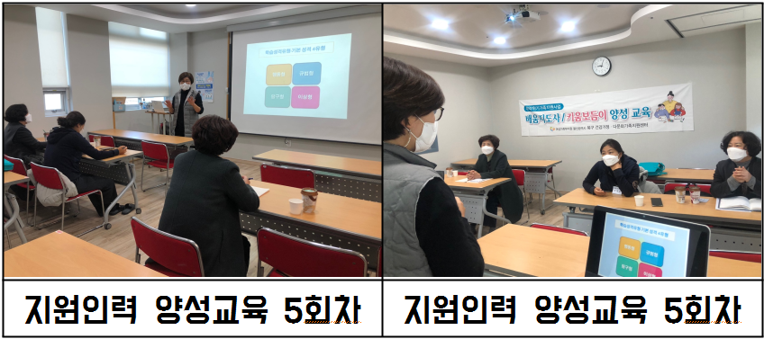 가족역량강화지원사업 지원인력 양성교육 5회 실시