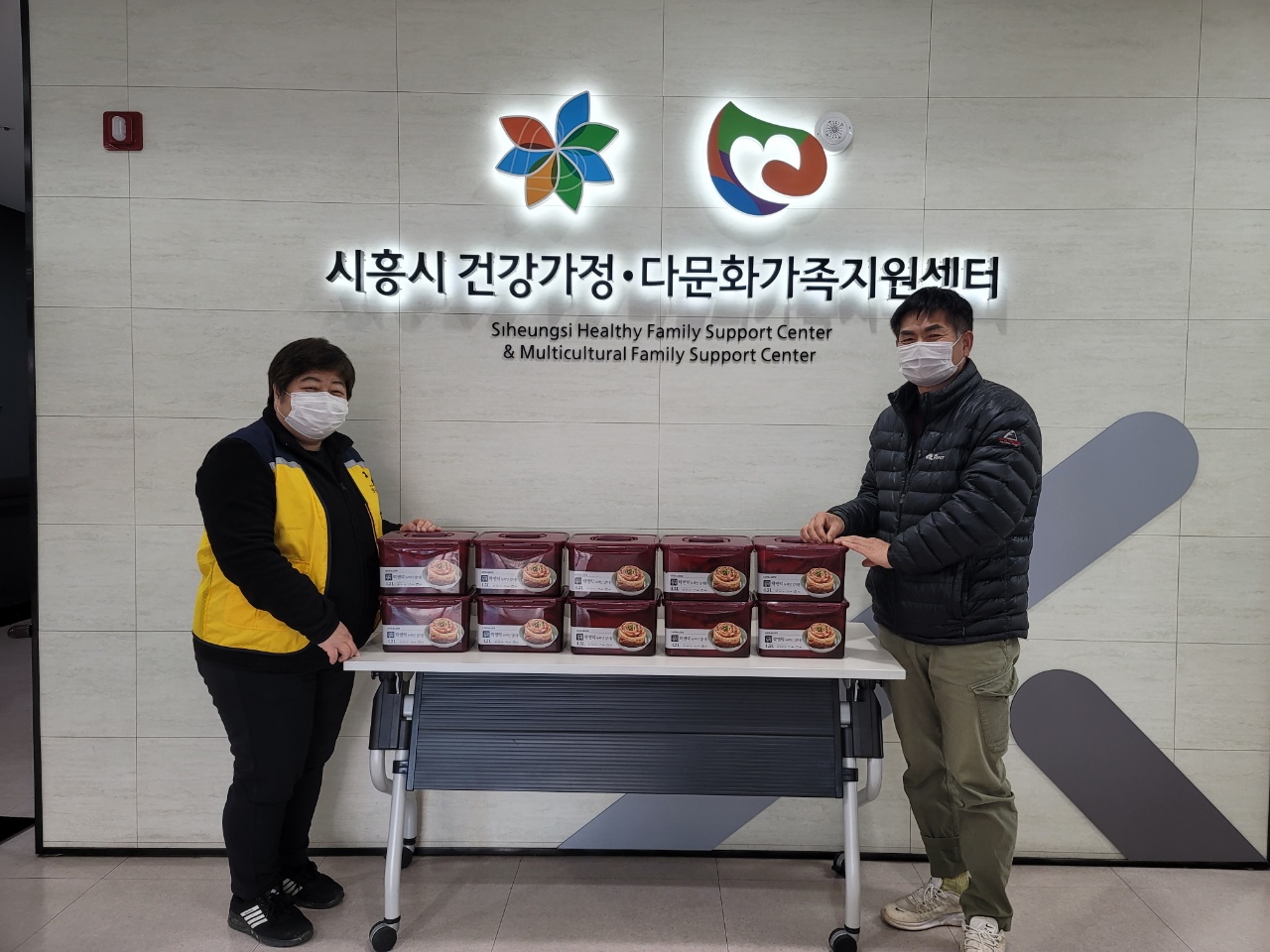 다섯농부 주최 '김장나눔 행사'