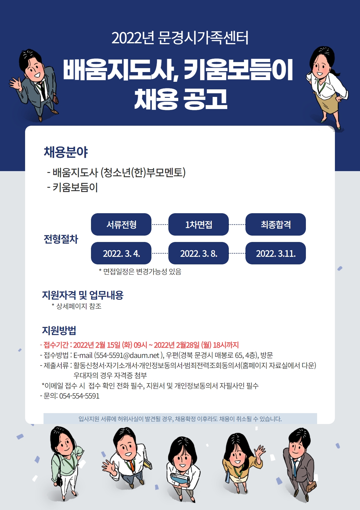 2022년 가족역량강화지원사업 배움지도사, 키움보듬이 모집