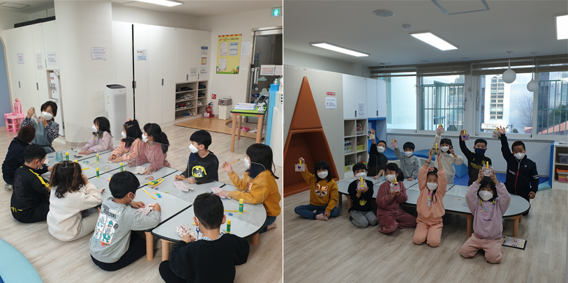 석남동공동육아나눔터 초등상시프로그램 '알록달록 종이접기' 개강