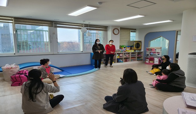 석남동공동육아나눔터 유아상시프로그램 '오감퍼포먼스' 개강