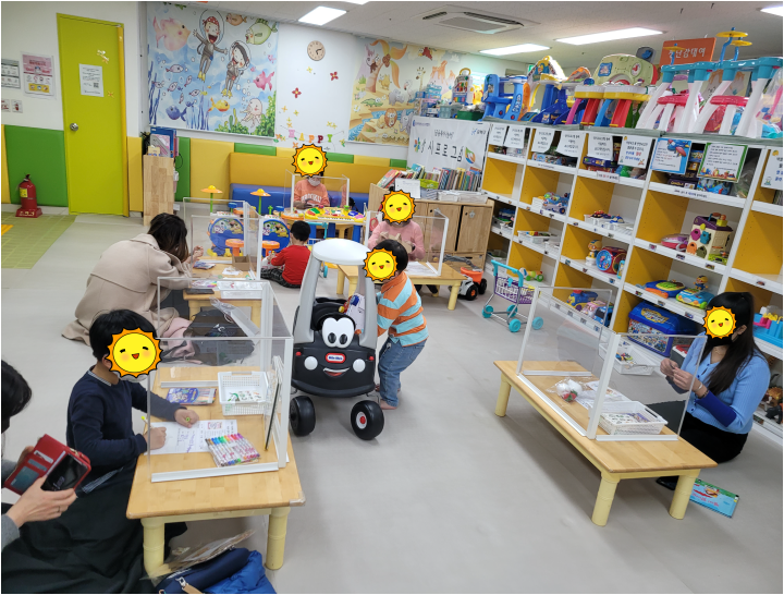 22.03.30. [번1동 공동육아나눔터] 3월 상시프로그램-부모와 함께하는 그림책 나라가 진행