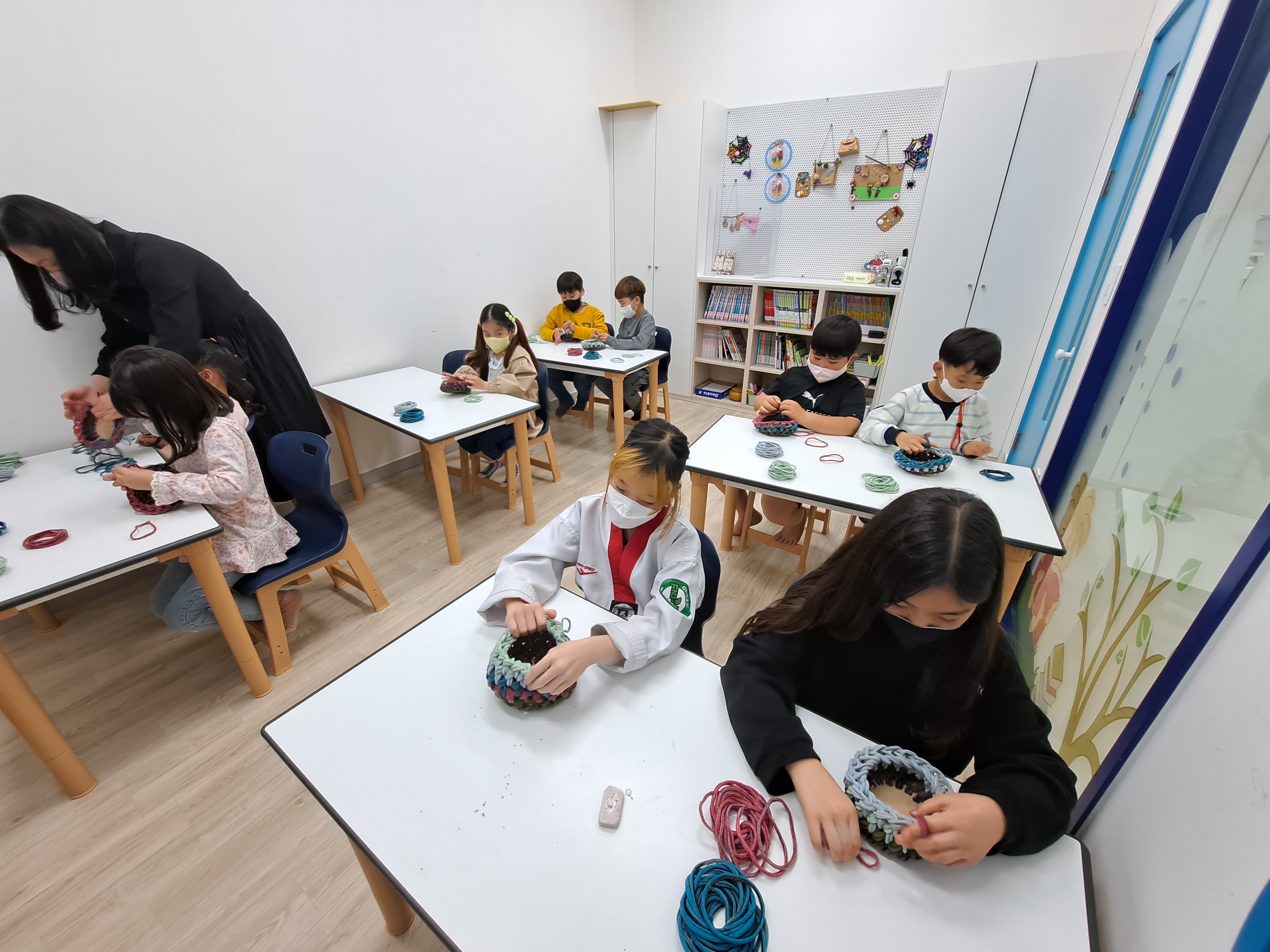 서산시 읍내동공동육아나눔터 초등상시'상상더하기 토탈공예'종강