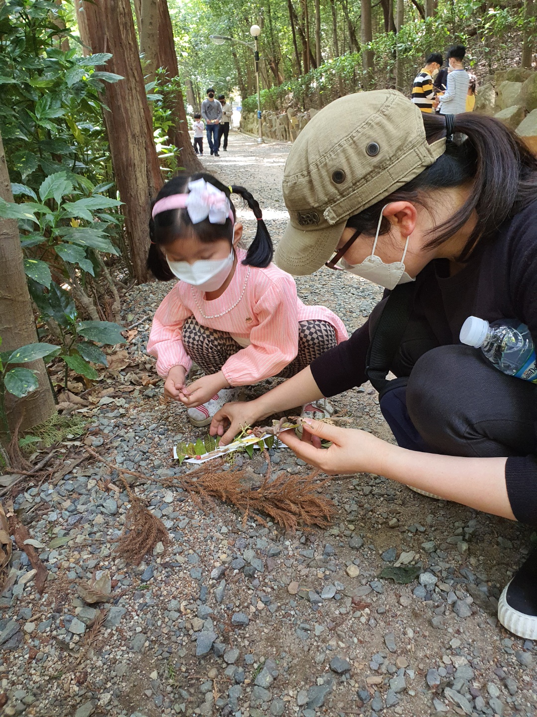 가족과 함께 숲으로 산책가자