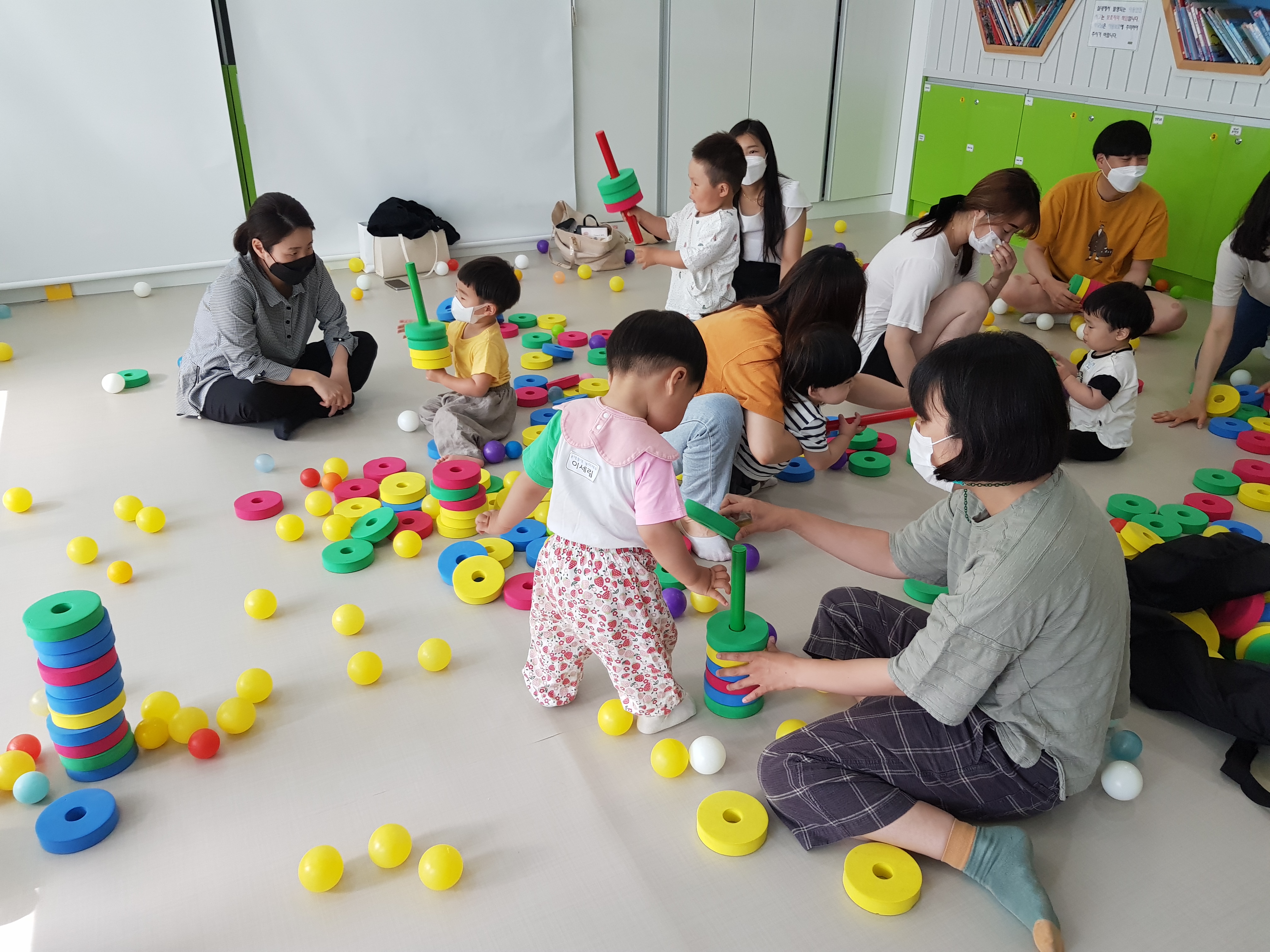서산시 동문동공동육아나눔터 유아상시프로그램 '올망졸망 놀이체육' 개강