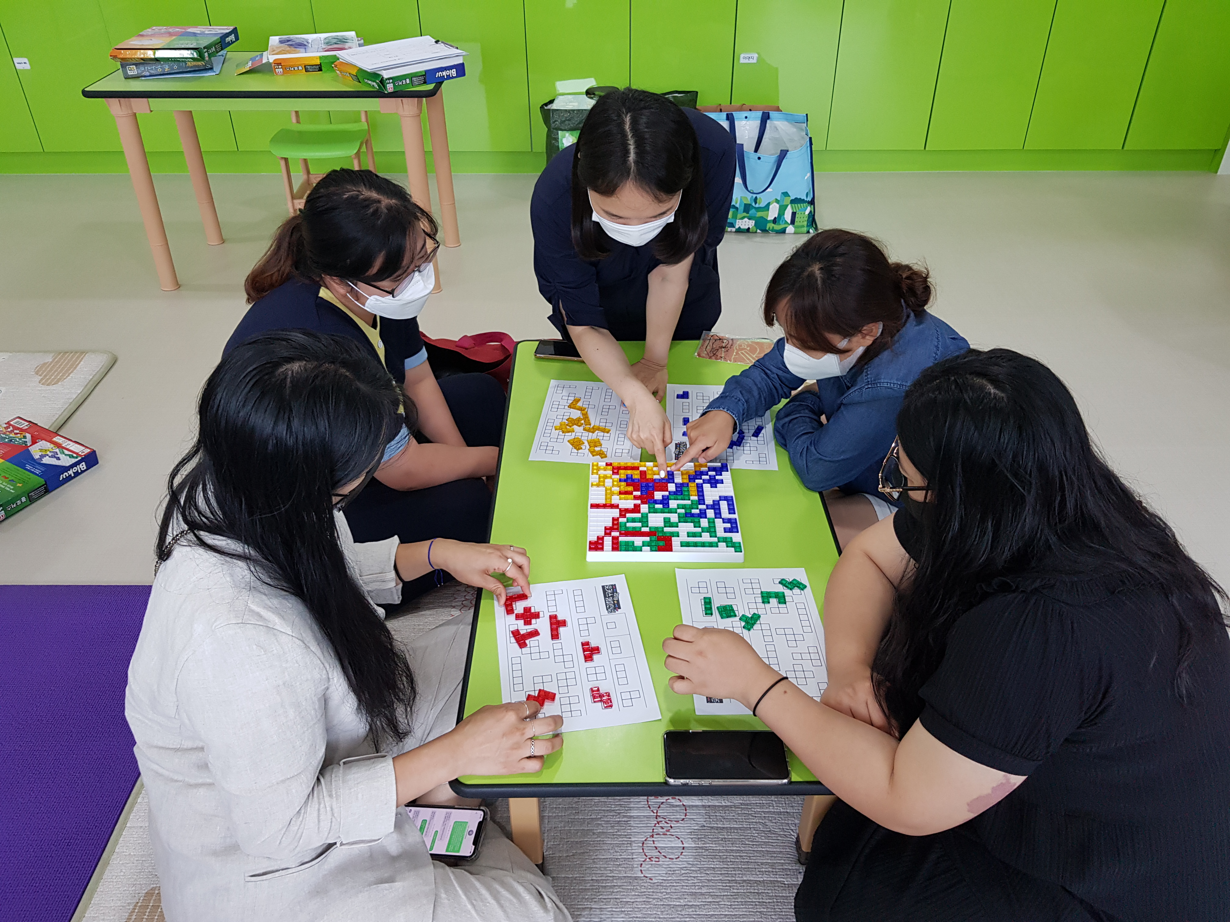 서산시 동문동공동육아나눔터 품앗이 활동가 양성교육(3차) '가족보드게임 배우기' 진행