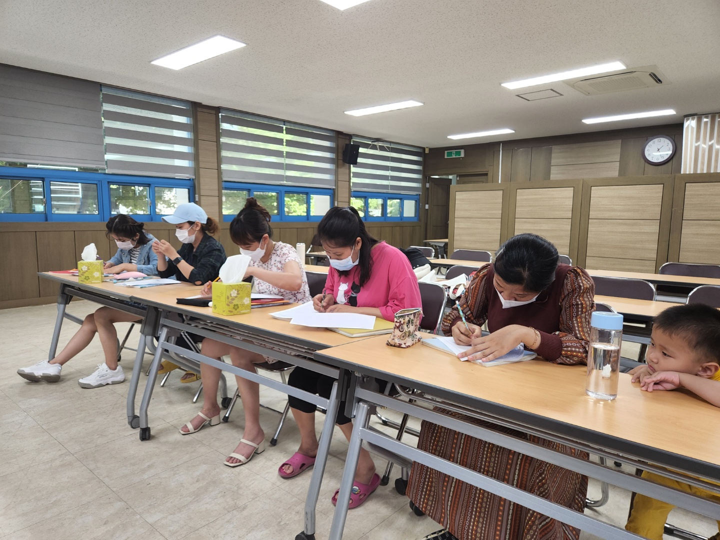  찾아가는 한국어교실 현동면공부방 성취도평가