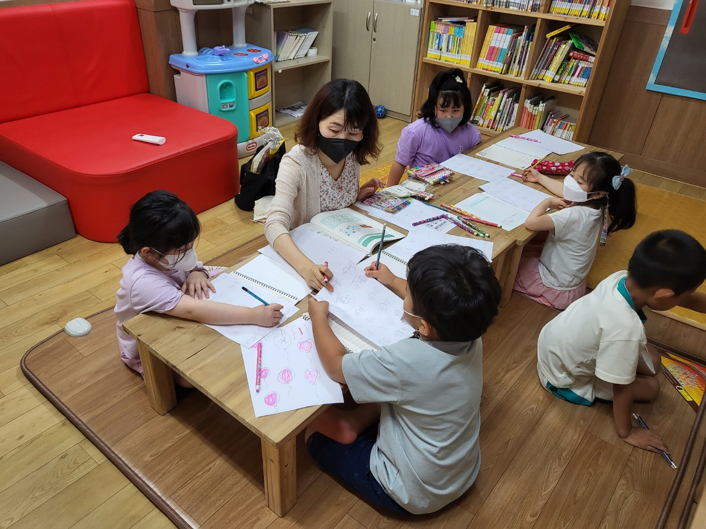예비 초등학생 한글교육 