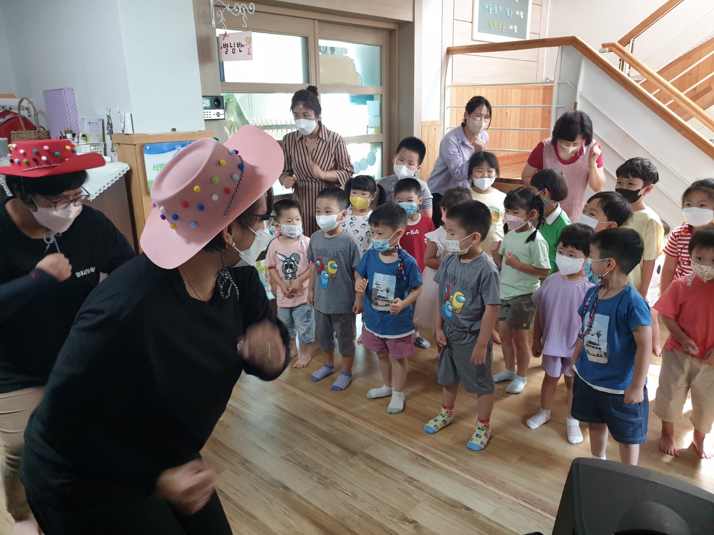 7월 14일 레인보우 인형극단 인형극 공연