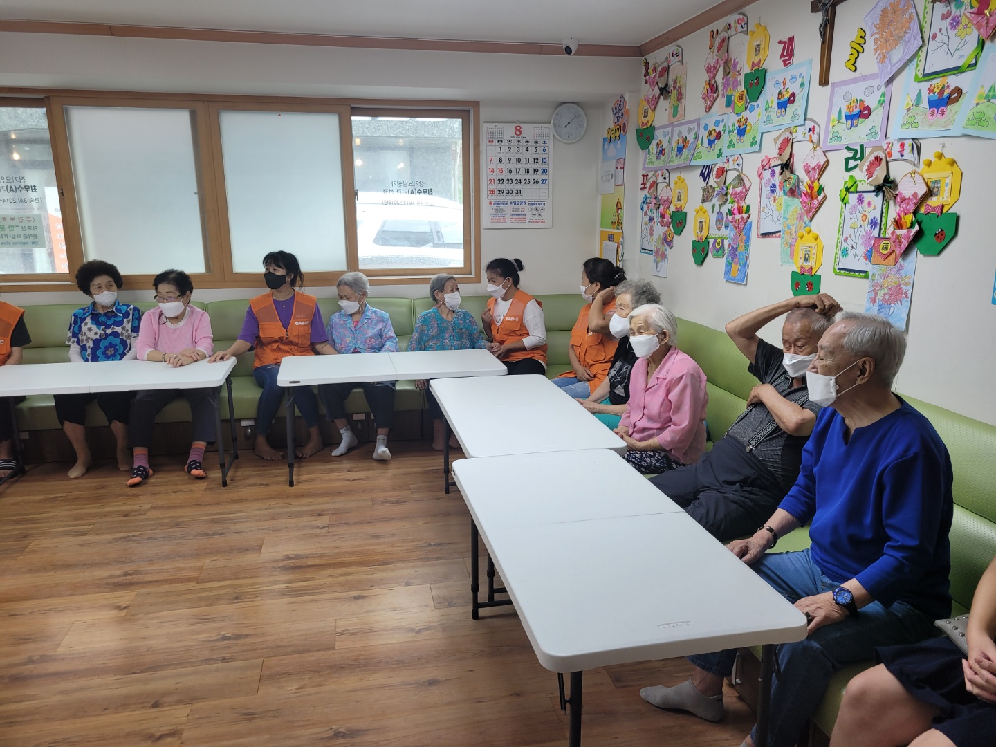8월 행복봉사단 봉사활동
