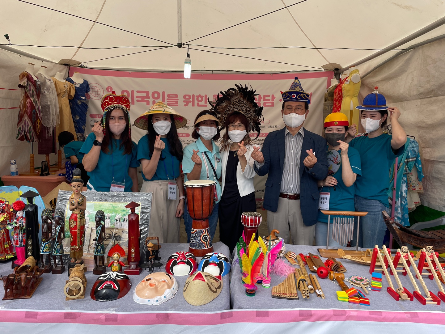 2022년천안흥타령축제 [외국인 통역·상담 부스] 부스운영