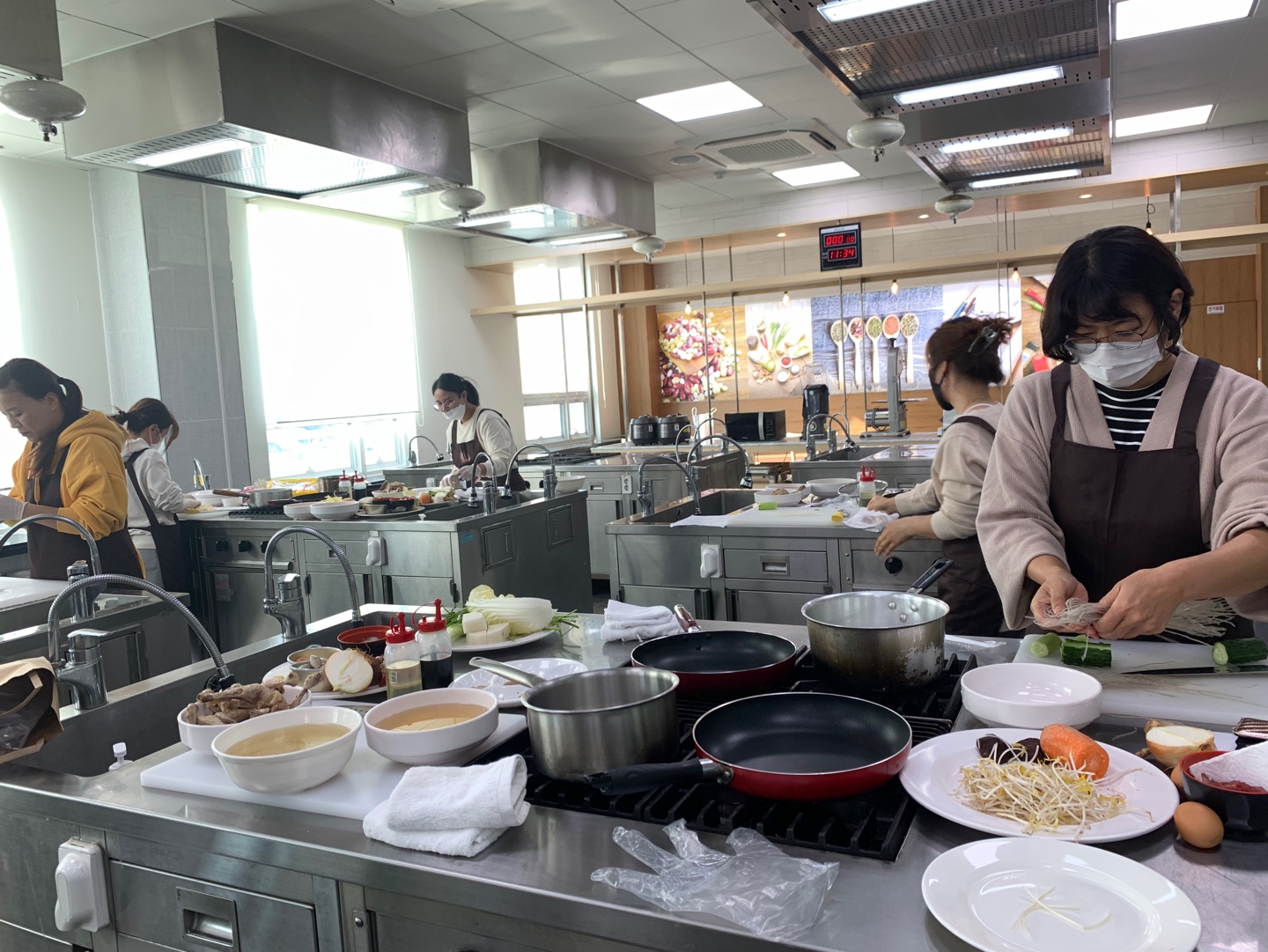 신성대 연계 한식조리과정 교육 종강