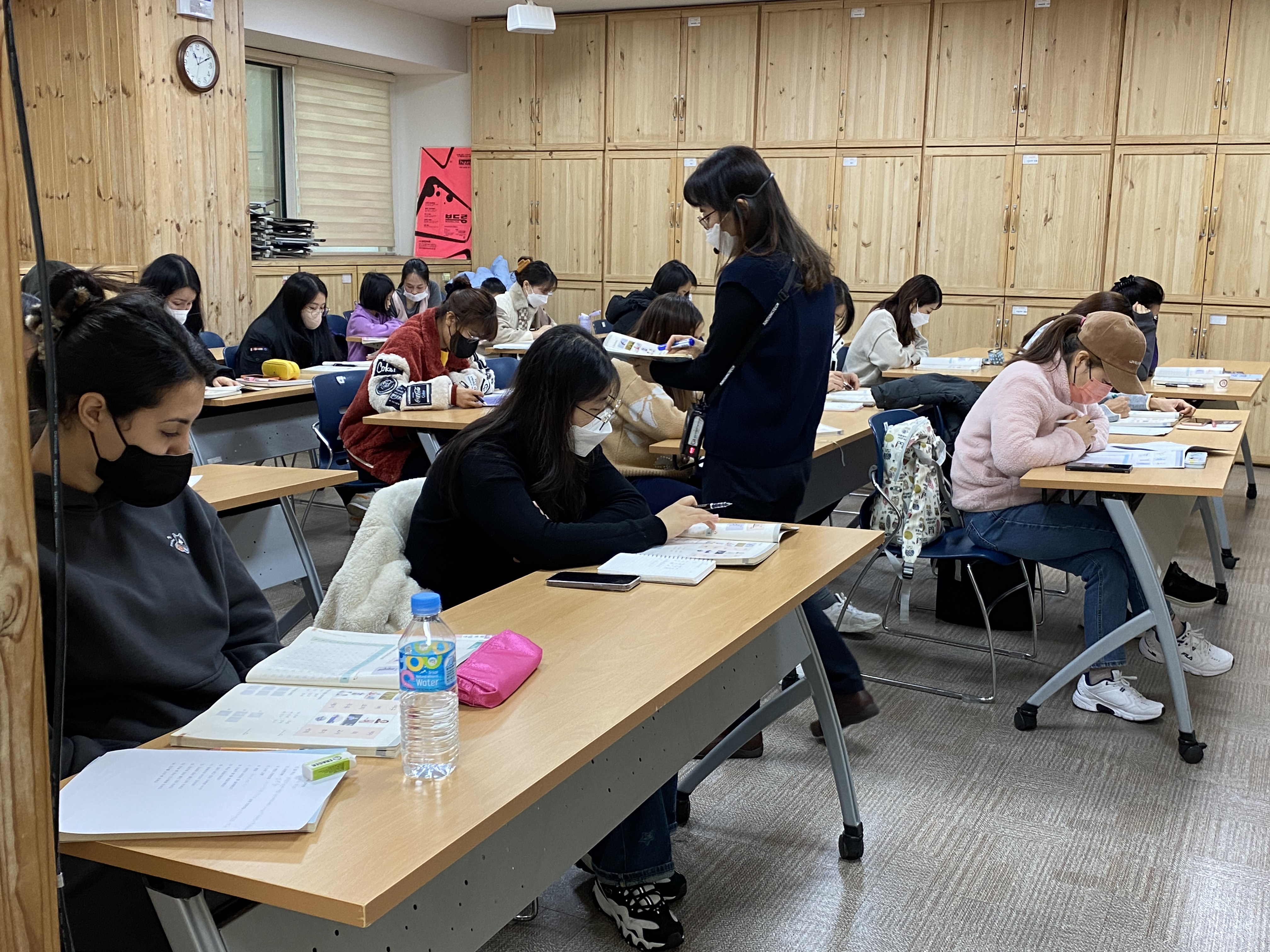 겨울학기 초급한국어 1단계 종강
