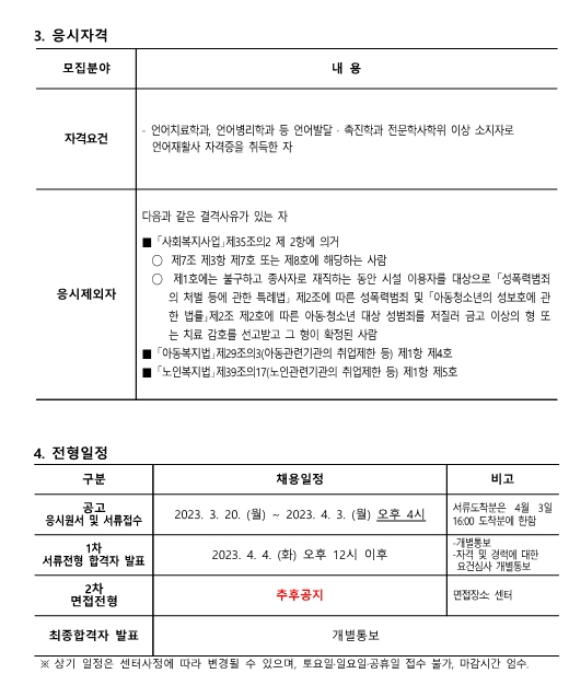 2023-05 언어발달지도사 재공고