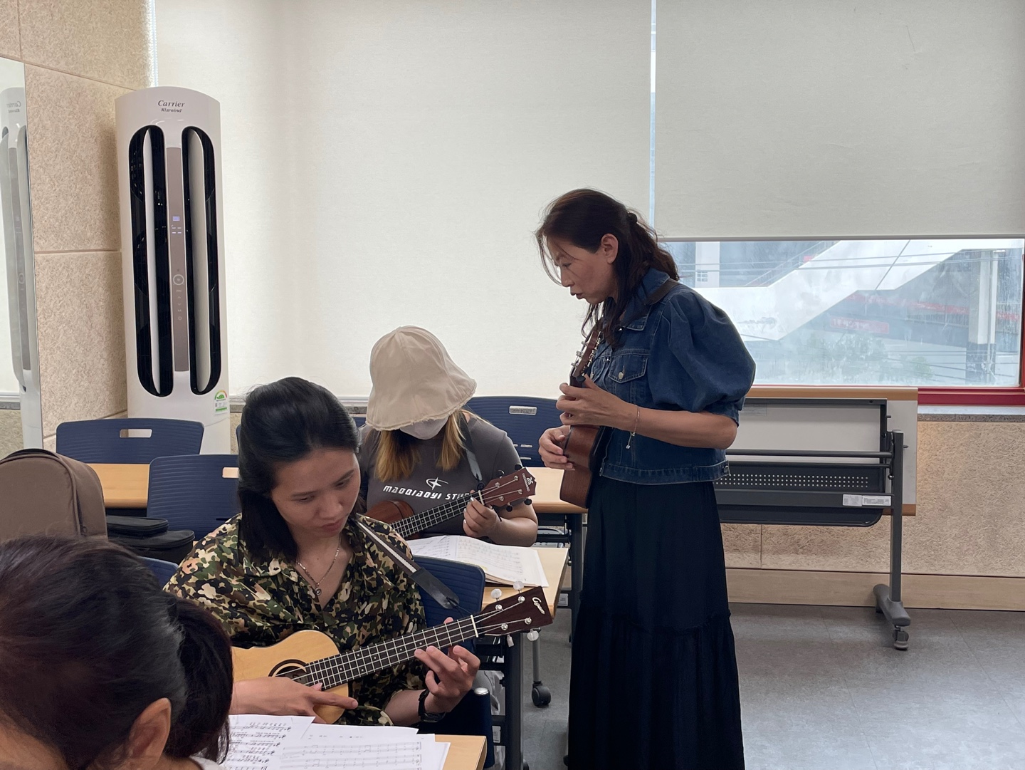 6월 27일 우쿨렐레 '튜터링' 동아리 활동