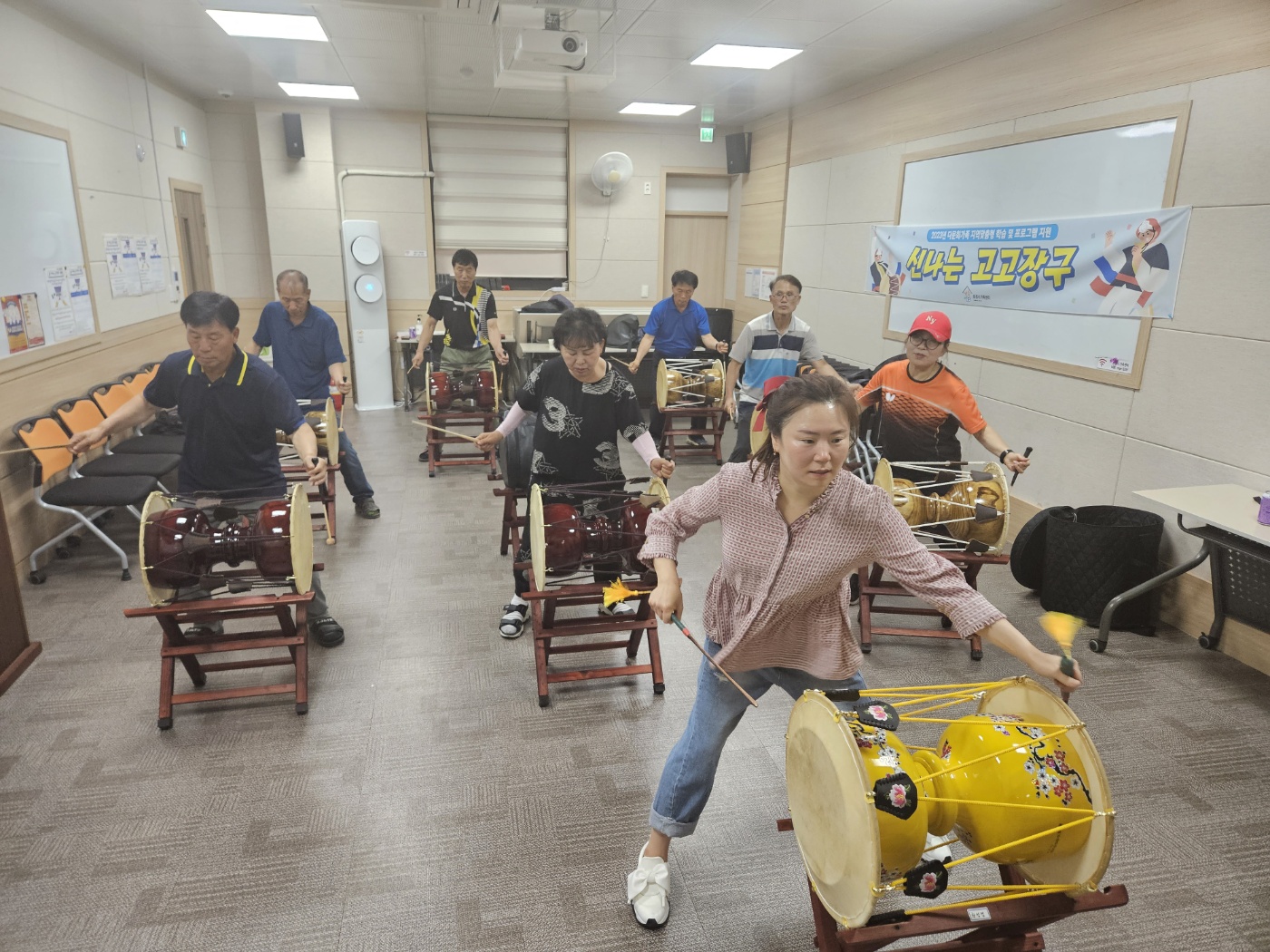 맞춤형- 고고장구 프로그램 7월 활동